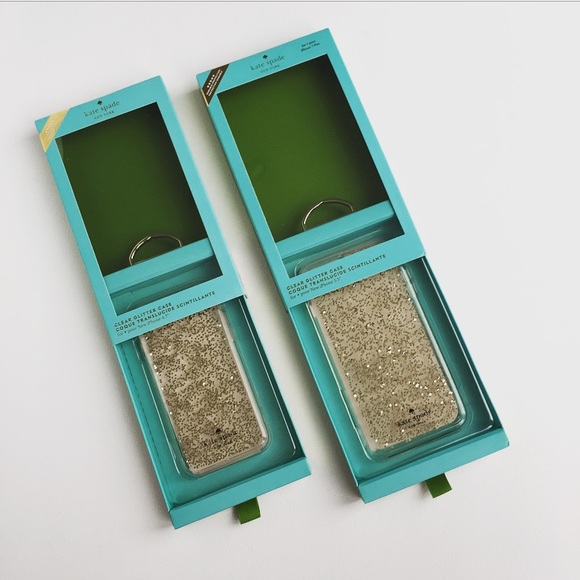 LAST 1! New Kate Spade Gold Glitter IPhone 7 Case - Picture 3 of 8